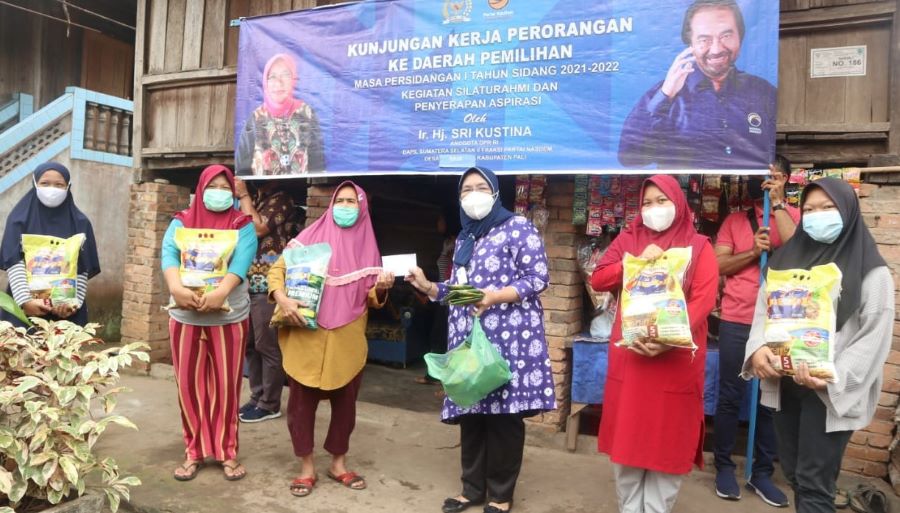 Sri Kustina Serap Aspirasi Petani dan Pengusaha Lunas Jaya